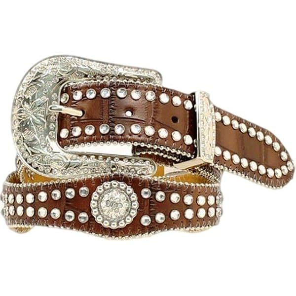 Amazon.com: Nocona Belt Co. Girls' Rhinestone Studded Cross